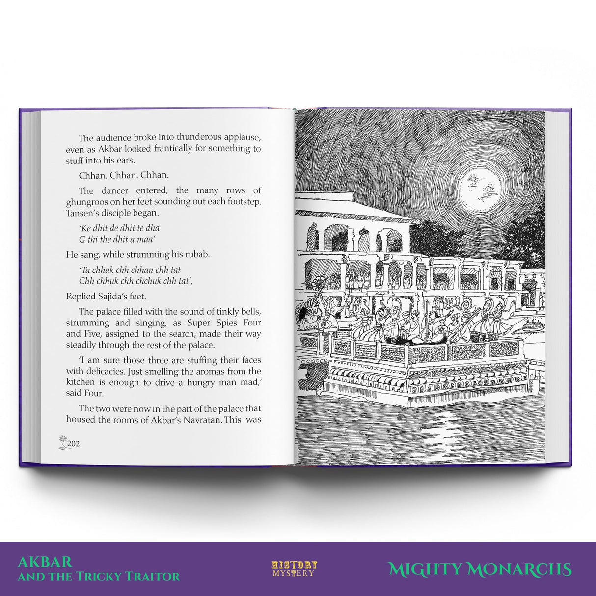 Mighty Monarchs (HistoryMystery Series): A Hilarious Fusion of History and Mystery Featuring Three Indian Kings | Special Hardback Edition | Ages 8+ - Retail Maharaj
