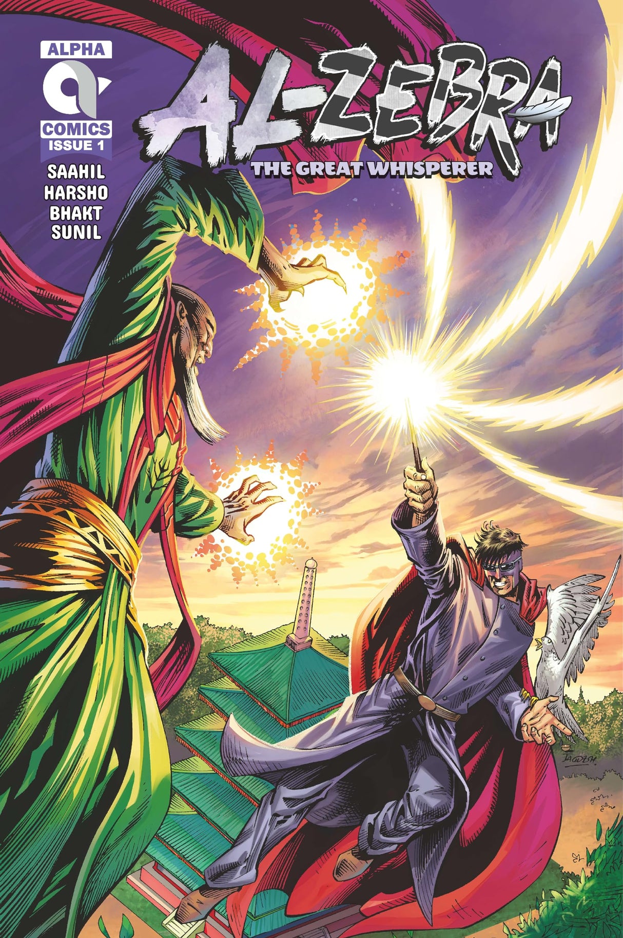 AL ZEBRA | ISSUE 1 | THE GREAT WHISPERER | ALPHA COMICS | NEW RELEASE - Retail Maharaj