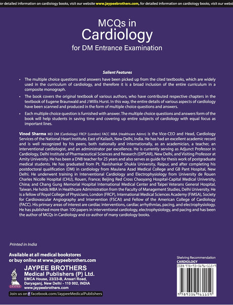 MCQS IN CARDIOLOGY FOR DM ENTRANCE EXAMINATION - Retail Maharaj
