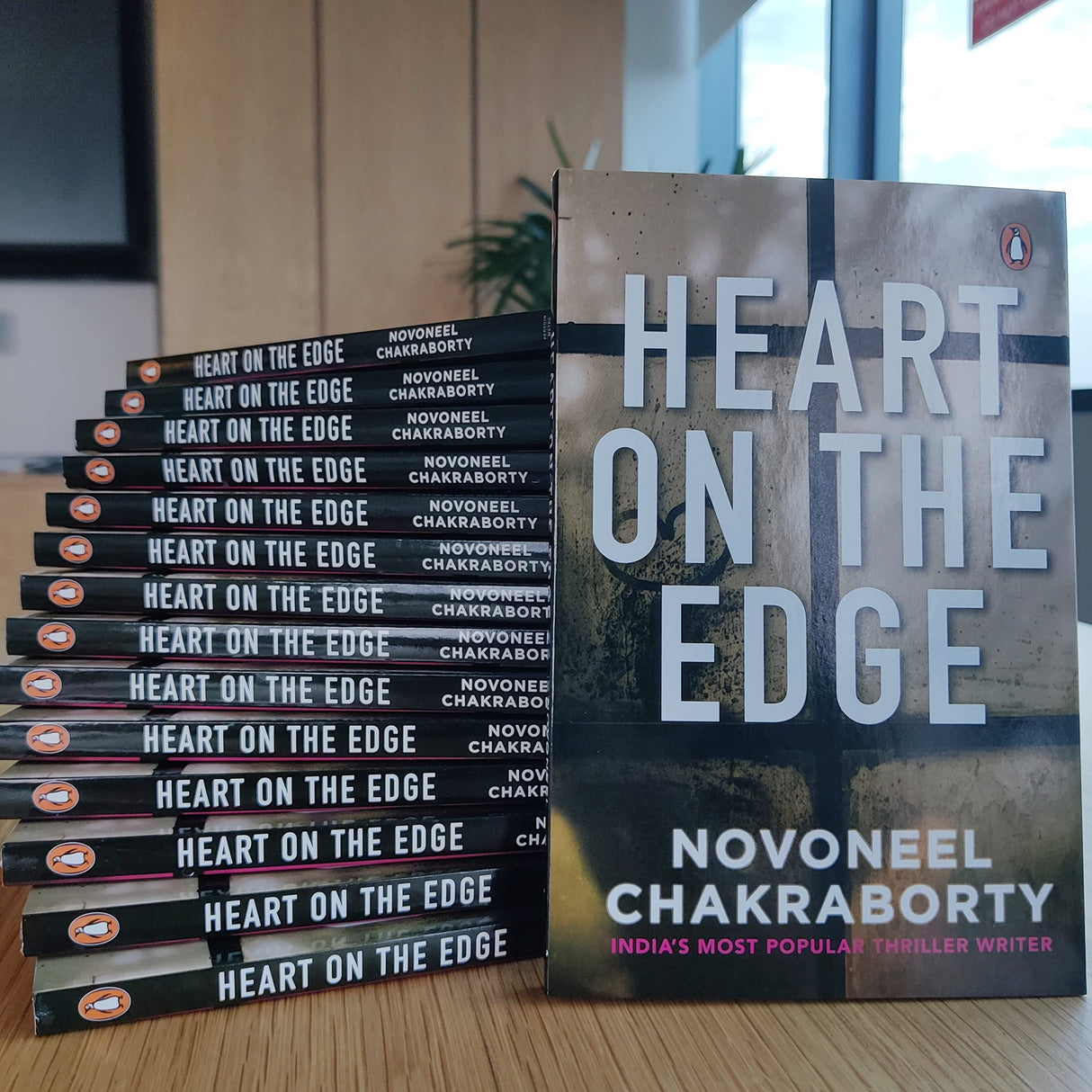 Heart on the Edge: A compelling Story of Love, Betrayal, and Secrets by Novoneel Chakraborty - Retail Maharaj