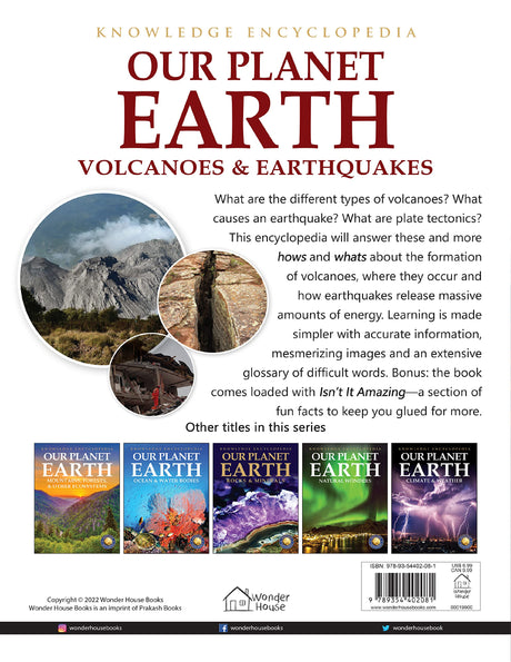 Knowledge Encyclopedia For Children - Our Planet Earth: Volcanoes & Earthquakes - Retail Maharaj