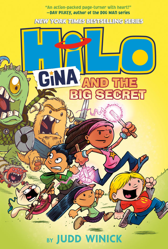 Hilo Book 8: Gina and the Big Secret: (A Graphic Novel) - Retail Maharaj