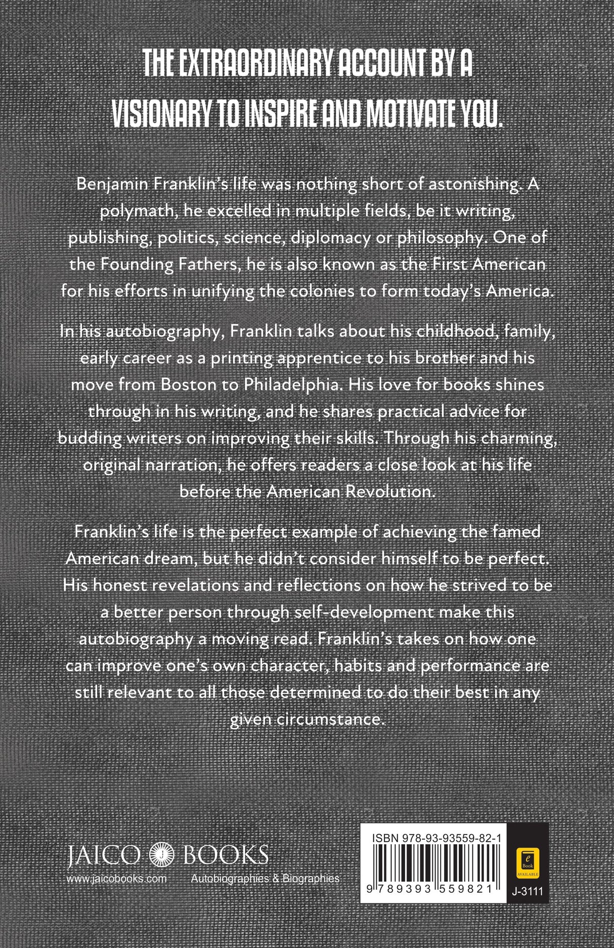 The Autobiography of Benjamin Franklin: The Autobiography - Retail Maharaj
