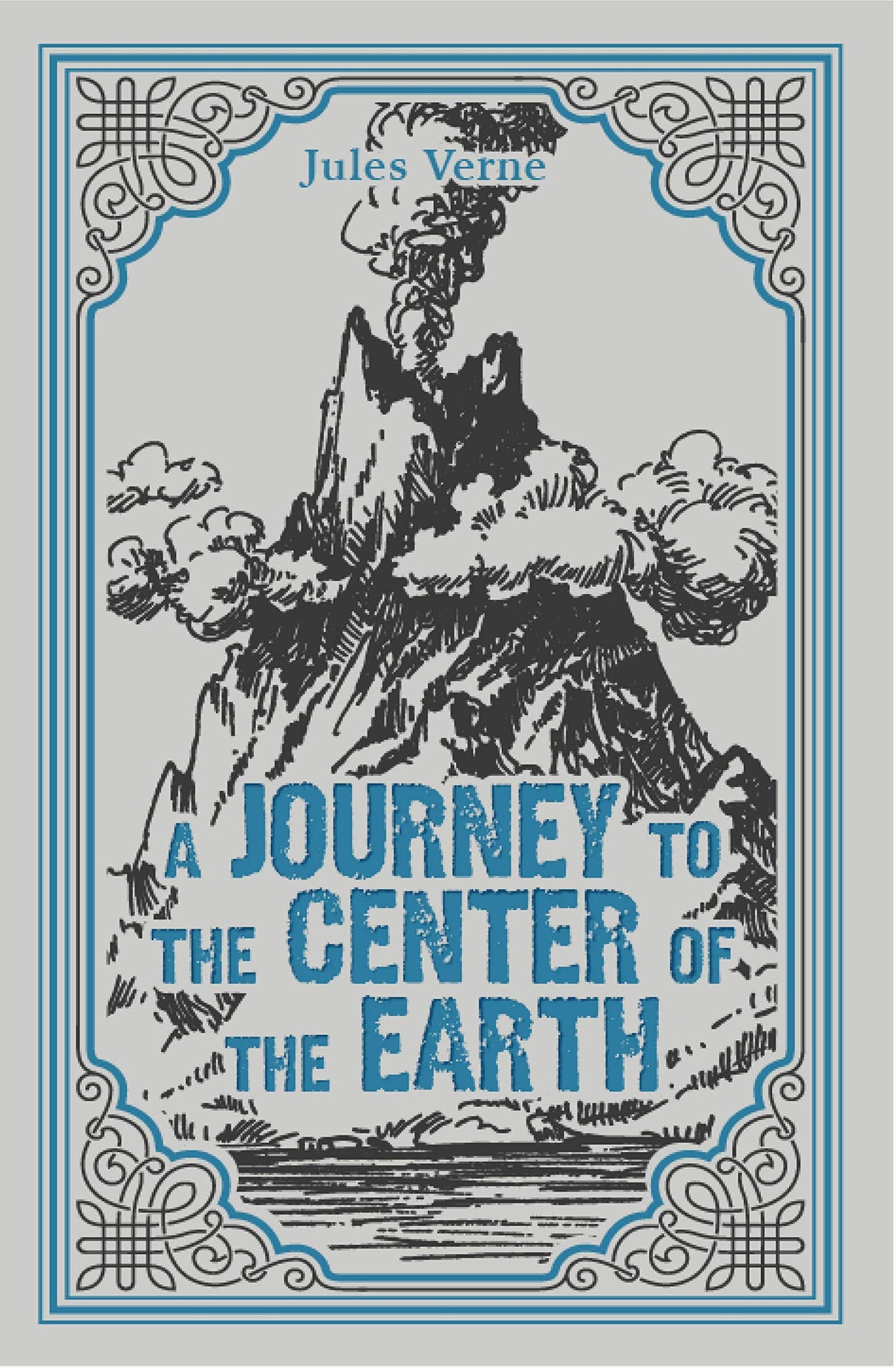 A Journey to the Center of the Earth, Jules Verne Classic Novel, (Otto Lidenbrock, Journey to Earth's Core, Original Science Fiction), Ribbon Page Marker, Perfect for Gifting - Retail Maharaj