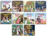 My First Illustrated Bible Stories New Testament (Boxed Set of 10 Books) - Retail Maharaj