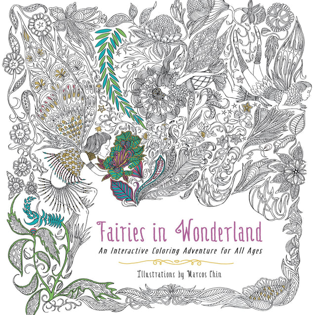 Fairies in Wonderland: An Interactive Coloring Adventure for All Ages - Retail Maharaj