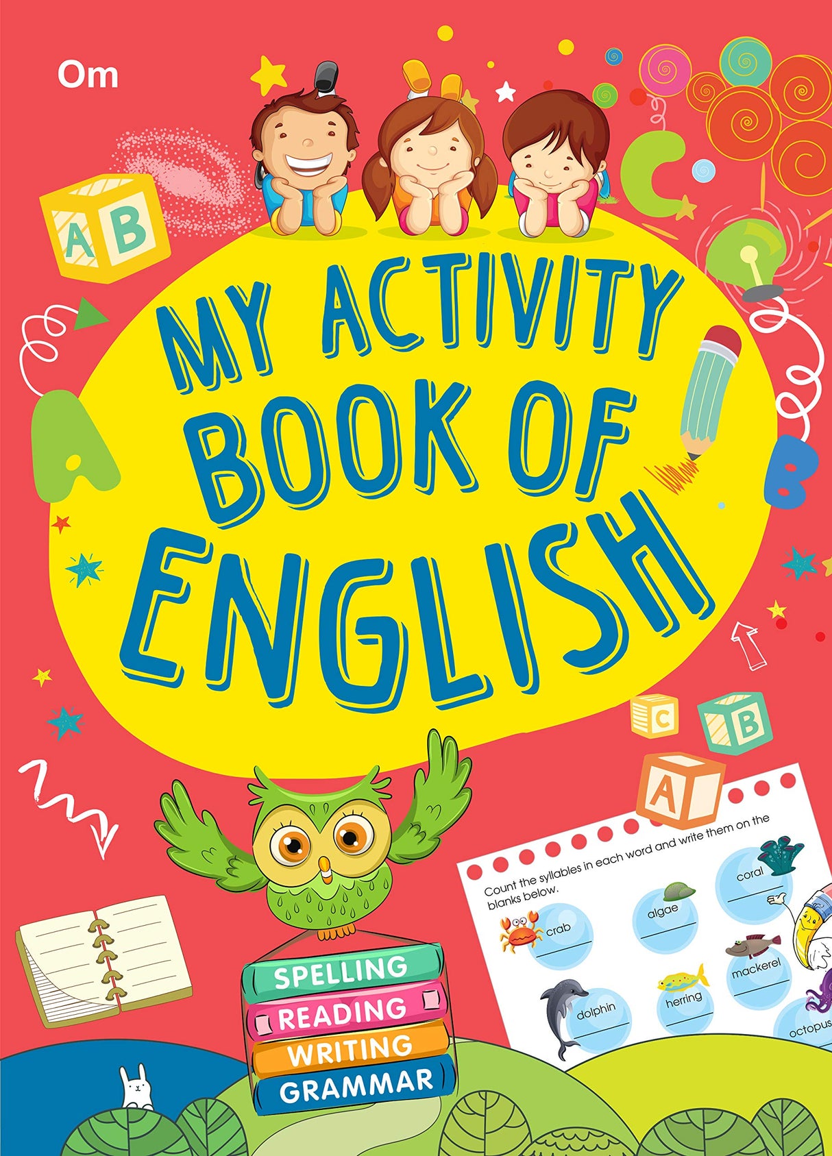 Activity Book: My Activity Book of English- Spelling, Reading, Writing, Grammer - Retail Maharaj