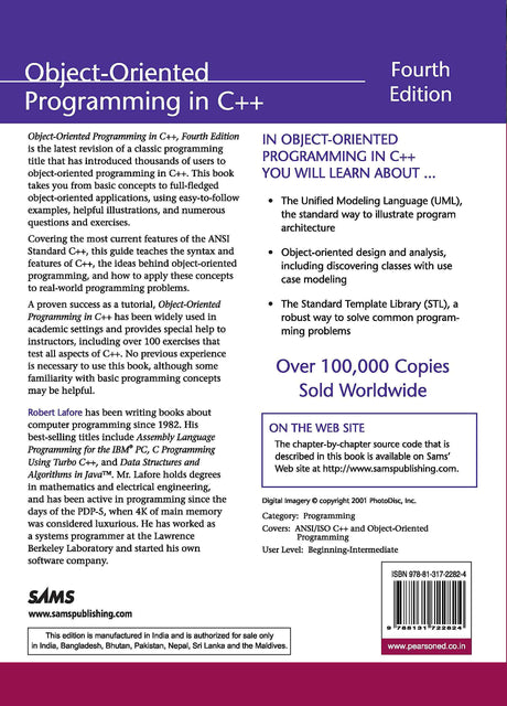 Object Oriented Programming in C++, 4e - Retail Maharaj