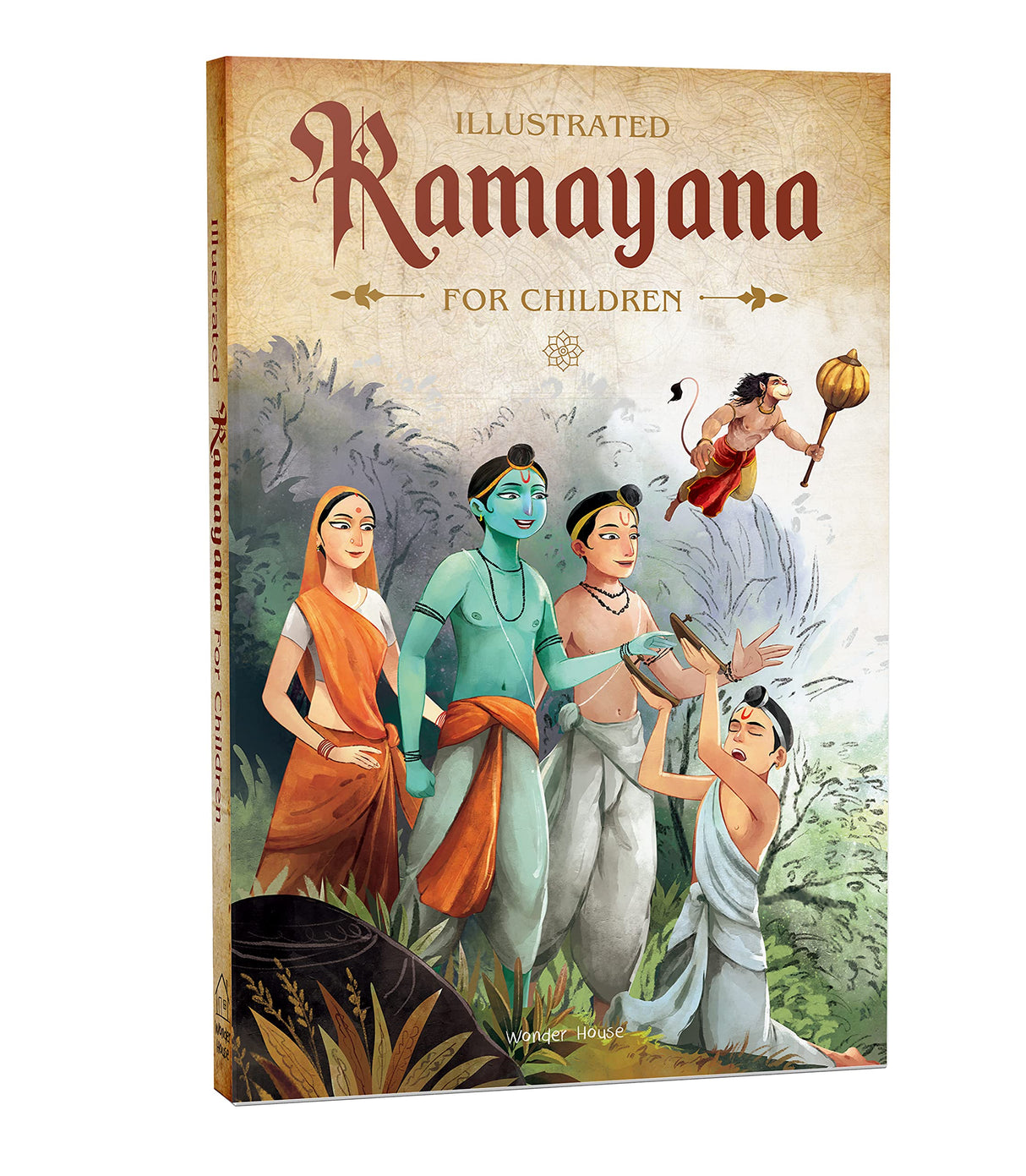 Illustrated Ramayana For Children (Black and White) - Retail Maharaj