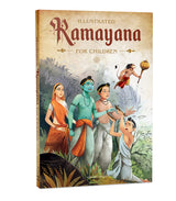 Illustrated Ramayana For Children (Black and White) - Retail Maharaj