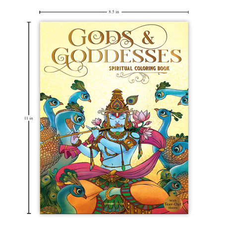 Gods and Goddesses - Spiritual Coloring Book - Retail Maharaj
