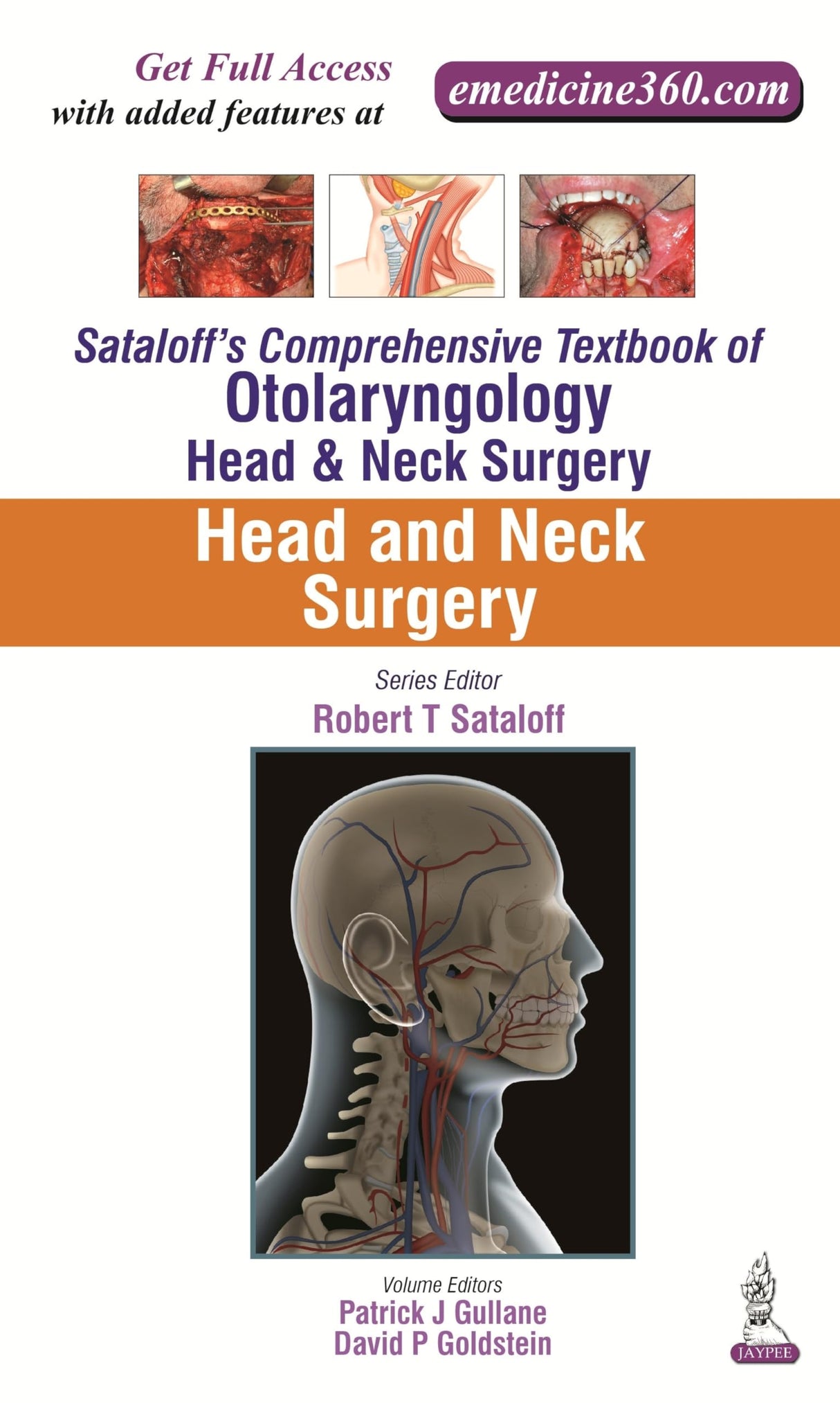 SATALOFF'S COMPREHENSIVE TB.OF OTOLARY.HEAD&NECK SURGERY HEAD AND NECK SURGERY VOL.5 - Retail Maharaj