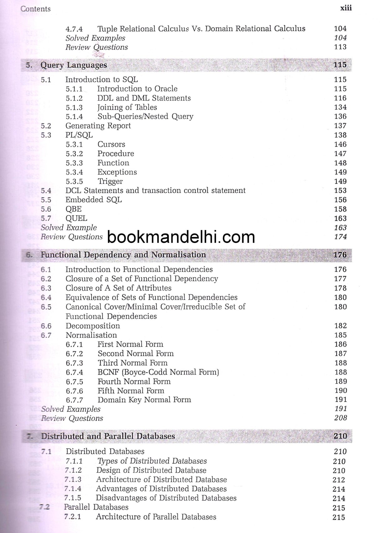 Database Management Systems - Retail Maharaj