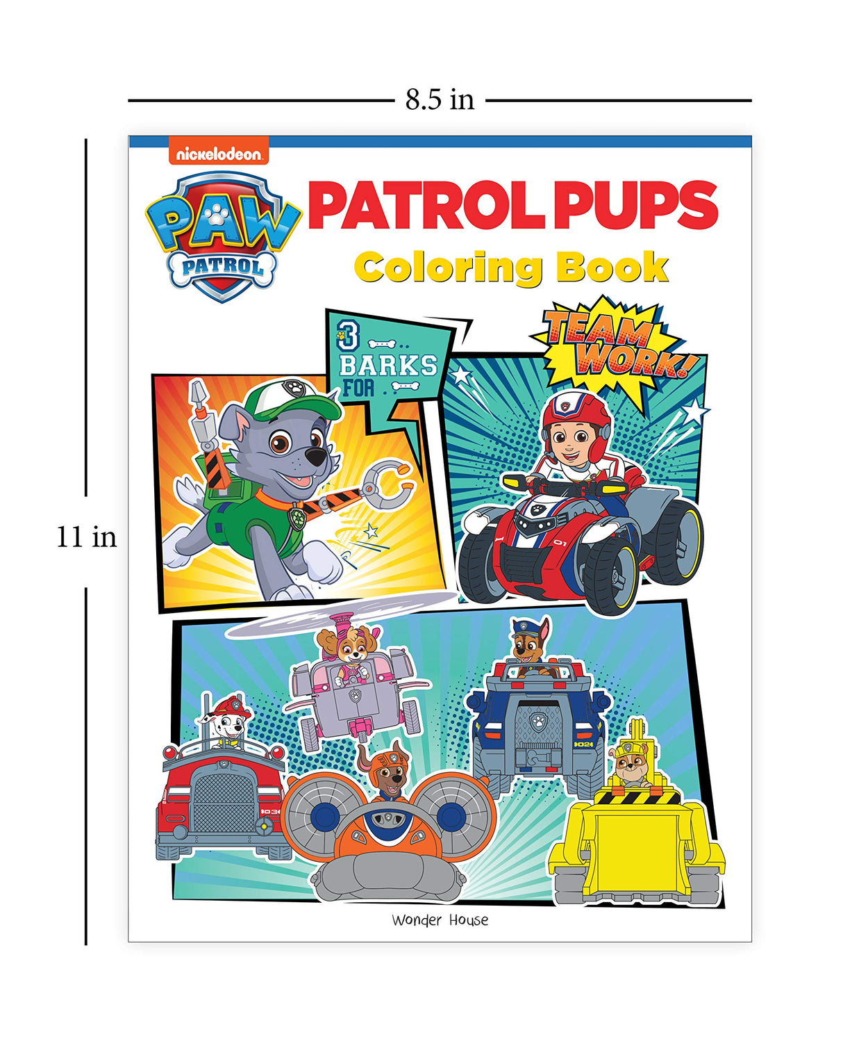 Patrol Pups: Paw Patrol Coloring Book For Kids - Retail Maharaj