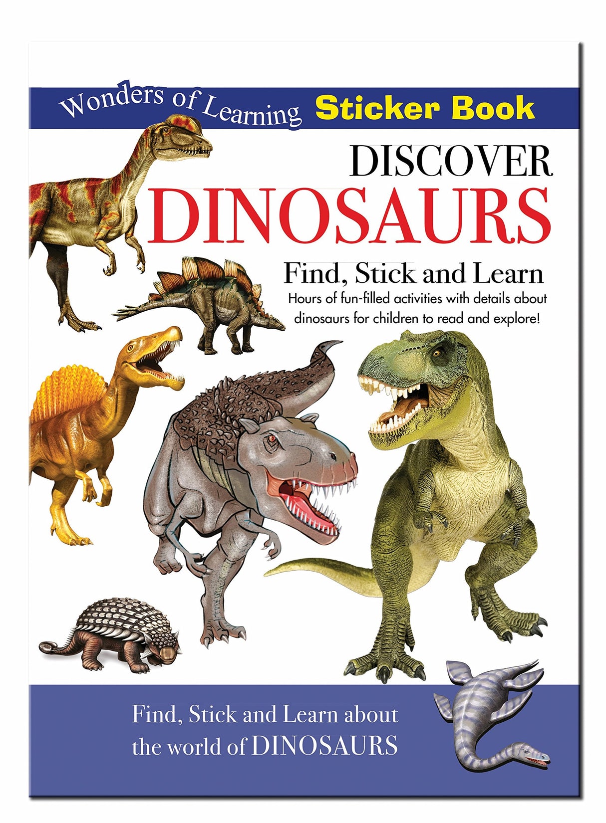 Discover Dinosaurs: Educational Box Set (Wonders of Learning Educational Box Set) - Retail Maharaj