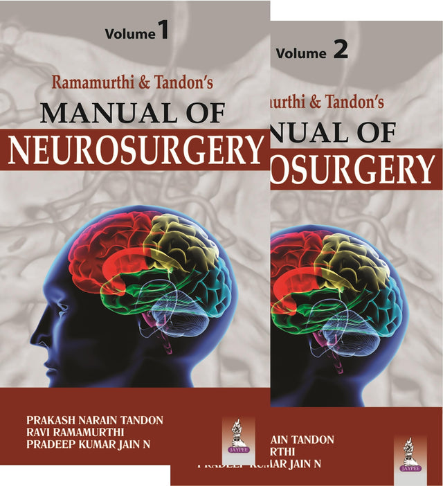 RAMAMURTHI & TANDON'S MANUAL OF NEUROSURGERY (2 VOLS) - Retail Maharaj
