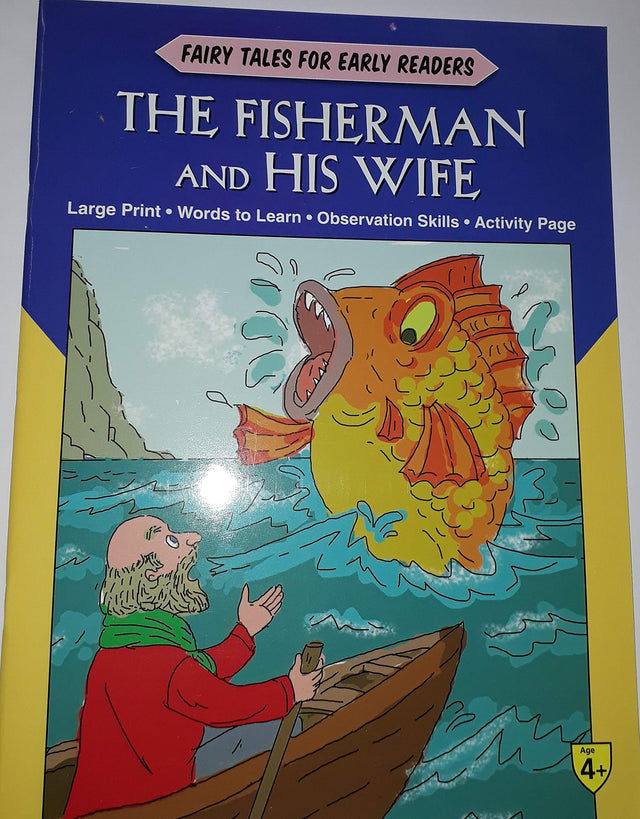 Fairy Tales Early Readers The Fisherman and His Wife - Retail Maharaj
