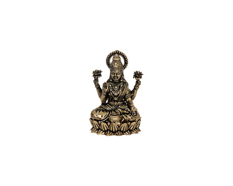 Laxmiji 2" Brass Murti - Retail Maharaj