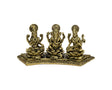 Ganesh Laxmi Saraswati Brass Murti - Retail Maharaj