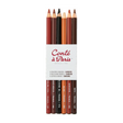 Conte A Paris Sanguine Sketching Pencil Set for Figure Drawing Shading and Artistic Sketch - Retail Maharaj