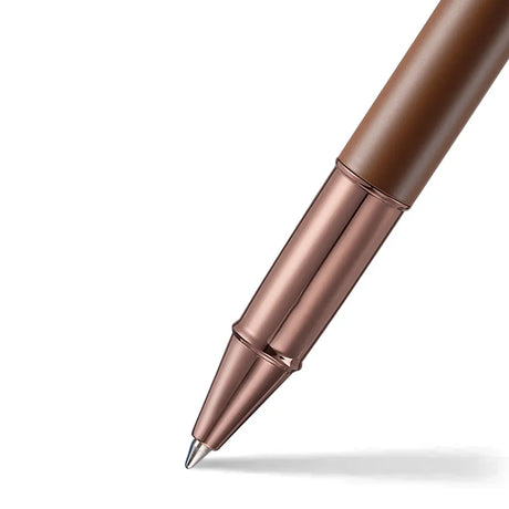 Sheaffer 100 Coffee Edition Matt Brown Pen with Regal Brown PVD Trim - Retail Maharaj