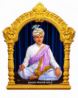 Guru Parampara & Aksharderi Acrylic Cut Out Set