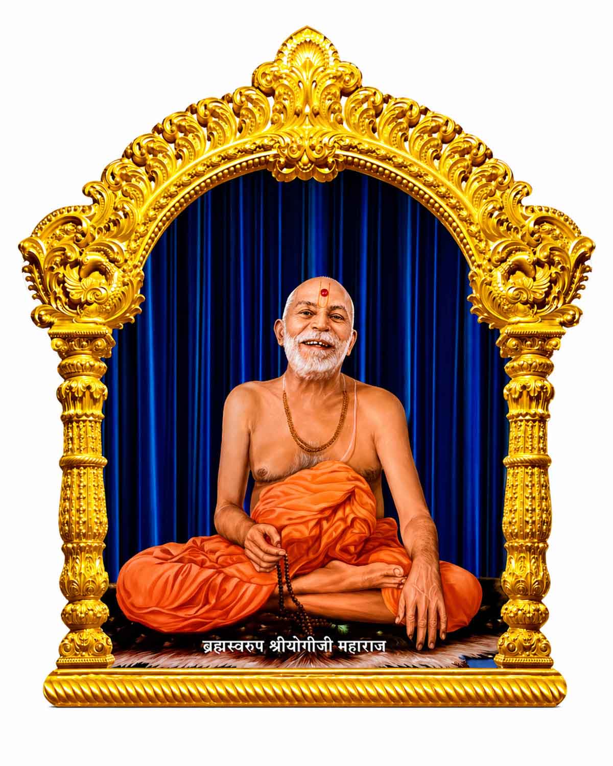 Guru Parampara & Aksharderi Acrylic Cut Out Set