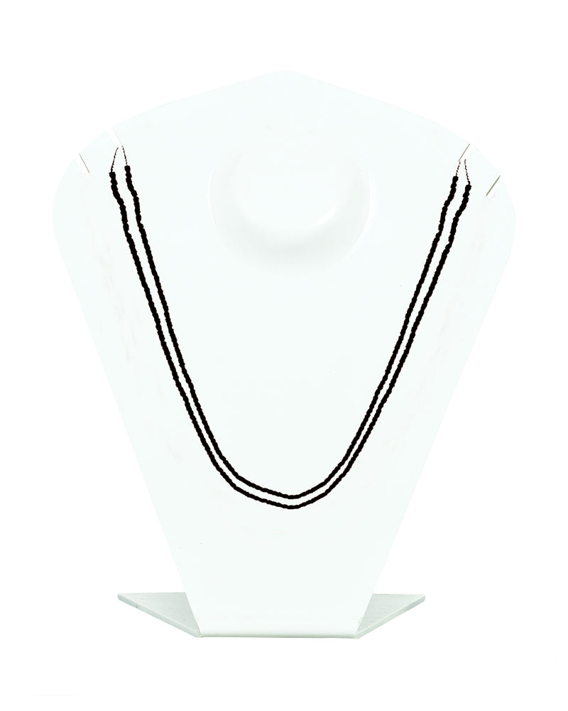 Kanthi (9'' - 1 mm Beads) [Black]