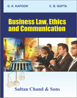Business Law, Ethics & Communication - Retail Maharaj