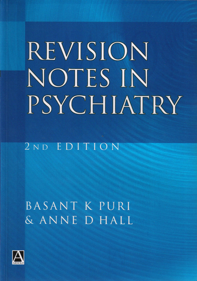 Revision Notes in Psychiatry 2nd/2004 - Retail Maharaj
