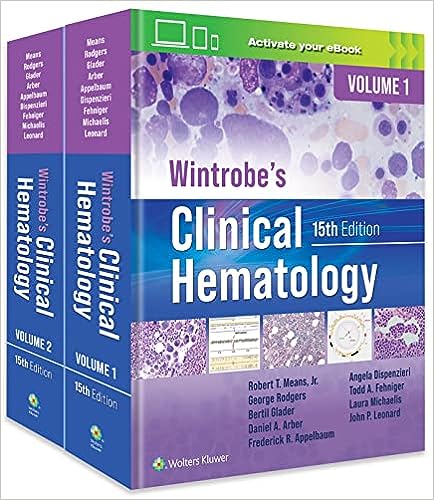 Wintrobe's Clinical Hematology 15th/2024 (2 Vols) - Retail Maharaj
