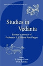 Studies in Vedanta: essays in honour of Professor S.S. Rama Rao Pappu - Retail Maharaj