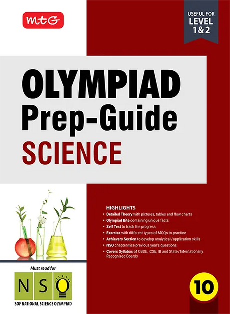 MTG Olympiad Prep-Guide Science Class 10 - Retail Maharaj