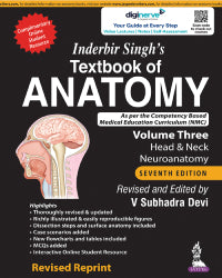 INDERBIR SINGH’S TEXTBOOK OF ANATOMY (VOLUME 3: HEAD & NECK AND NEUROANATOMY) - Retail Maharaj