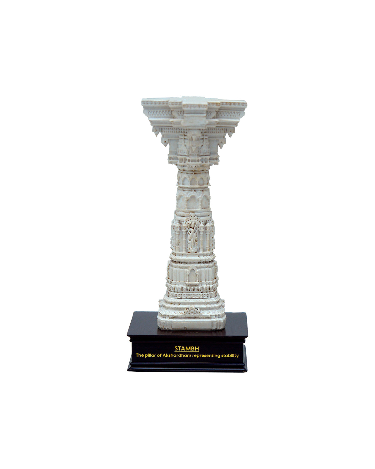Akshardham Pillar 8" Polyresin