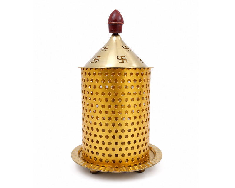 Akhand Diya Brass 4"