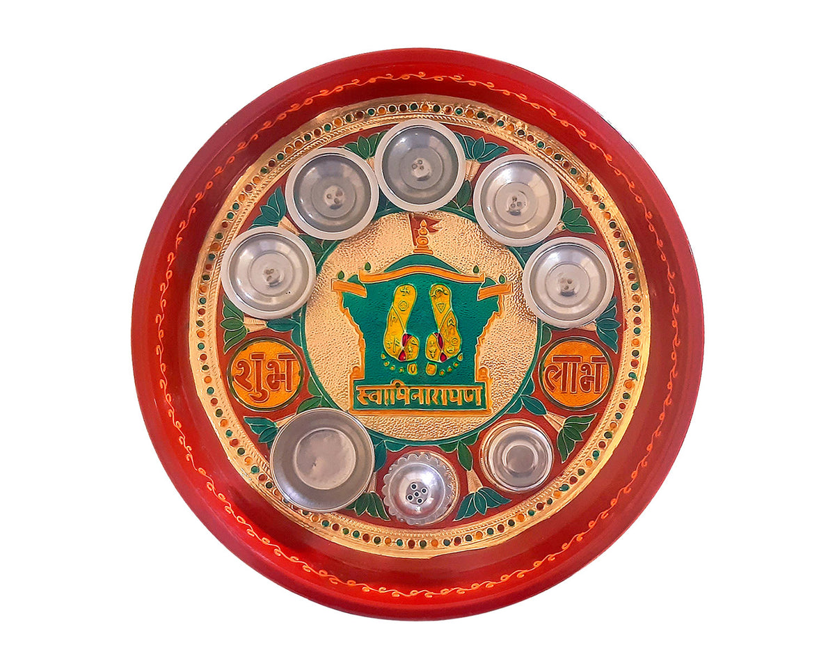Puja Dish Meenakari