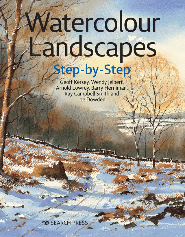 Watercolour Landscapes Step-By-Step - Retail Maharaj