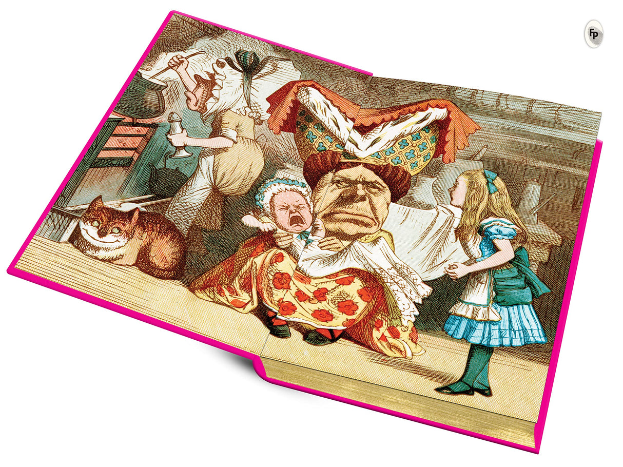 The Best of Lewis Carroll - Alice's Adventures in Wonderland, Through the Looking Glass What Alice Found There (Deluxe Hardbound Edition) - Retail Maharaj