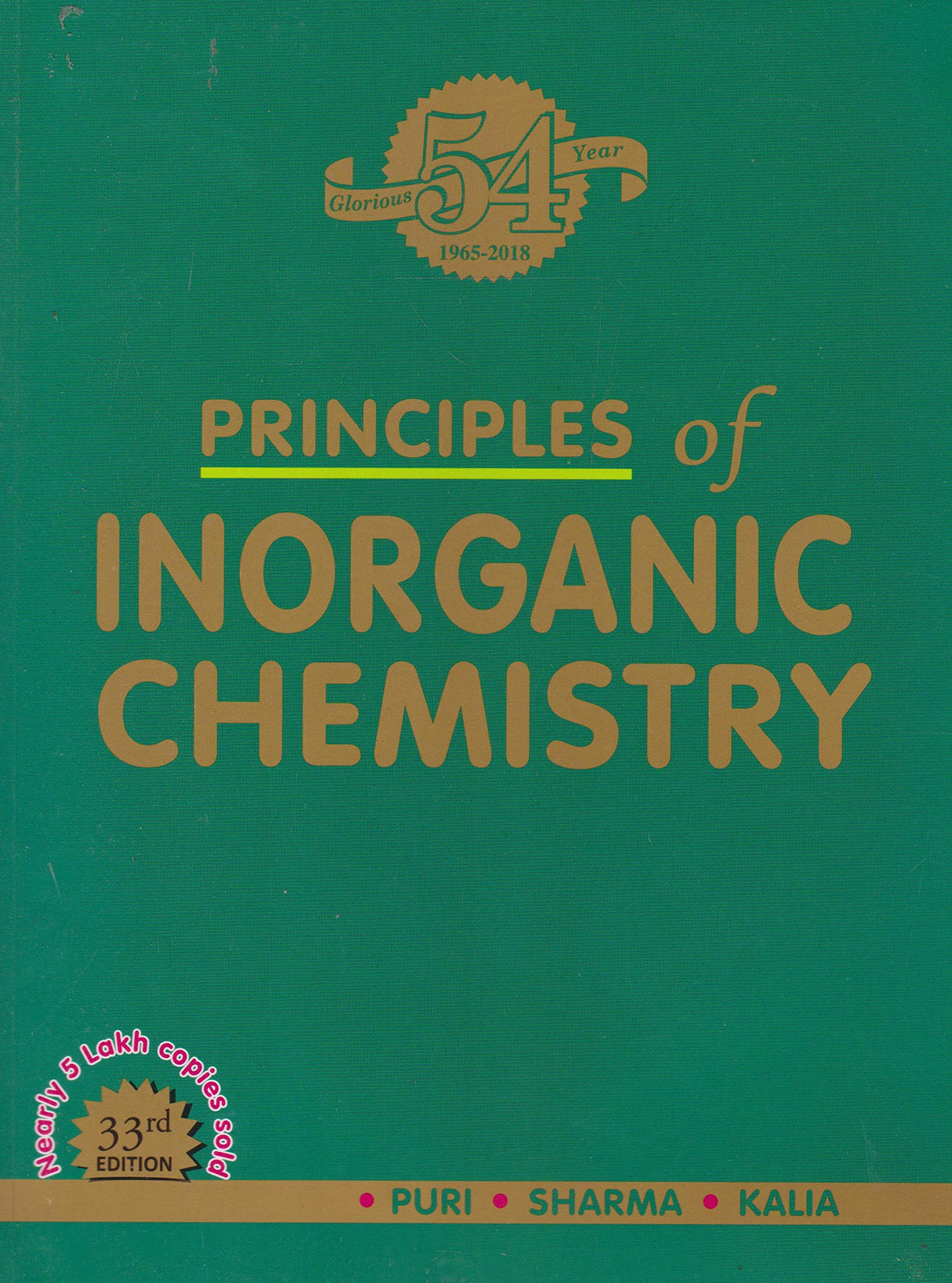 Principles of Inorganic Chemistry - Retail Maharaj
