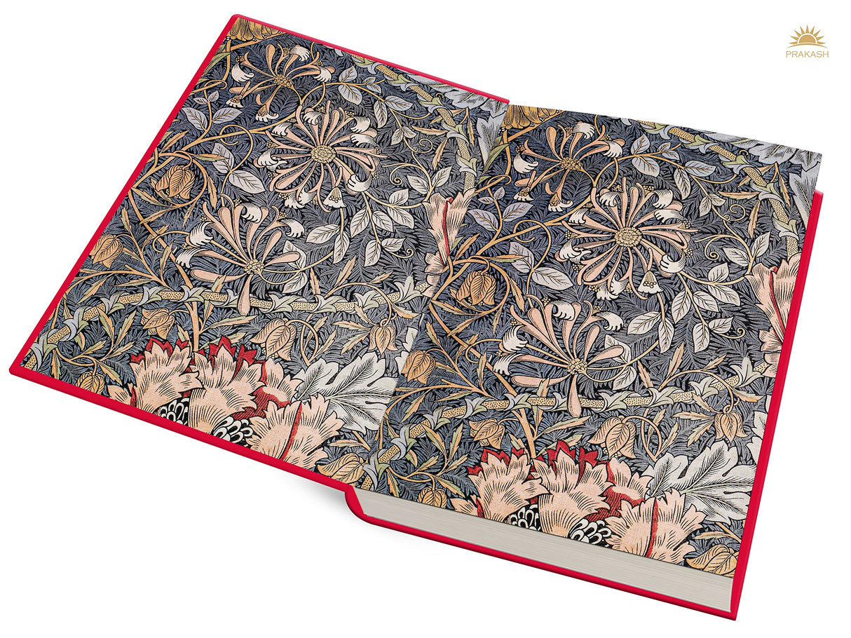 Shri Ganesh Charitra Ewam Chalisa (Deluxe Silk Hardbound) - Retail Maharaj