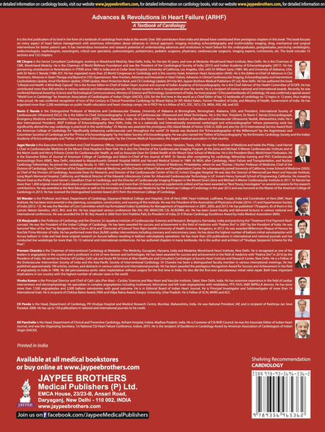 Advances & Revolutions in Heart Failure (ARHF): A Textbook of Cardiology - Retail Maharaj