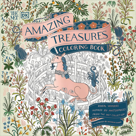 The Met Amazing Treasures Coloring Book: Reveal Wonders Inspired by Masterpieces from The Met Collection (DK The Met) - Retail Maharaj