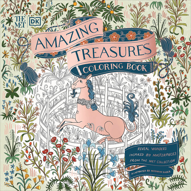 The Met Amazing Treasures Coloring Book: Reveal Wonders Inspired by Masterpieces from The Met Collection (DK The Met) - Retail Maharaj