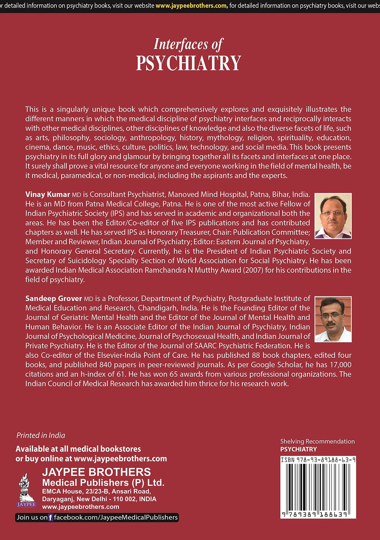 INTERFACES OF PSYCHIATRY - Retail Maharaj