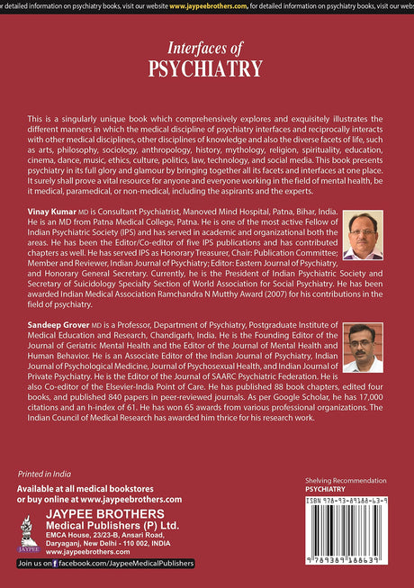 INTERFACES OF PSYCHIATRY - Retail Maharaj