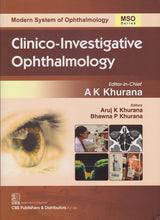 Clinico Investigative Ophthalmology (Mso Series) (Hb 2018) (Modern System Of Ophthalmology (Mso) Series) - Retail Maharaj