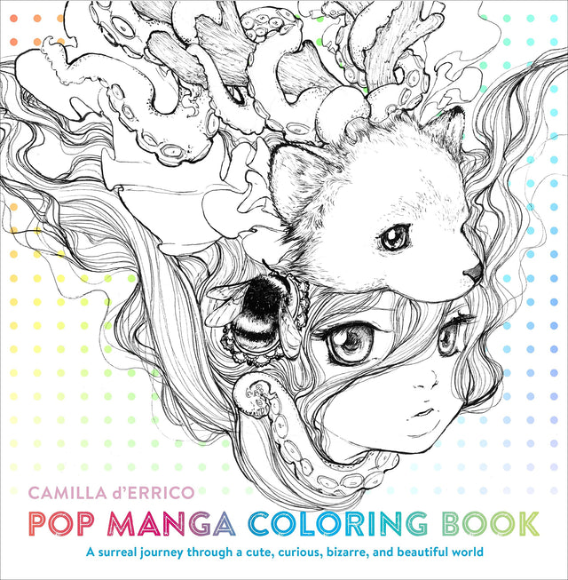 Pop Manga Coloring Book - Retail Maharaj