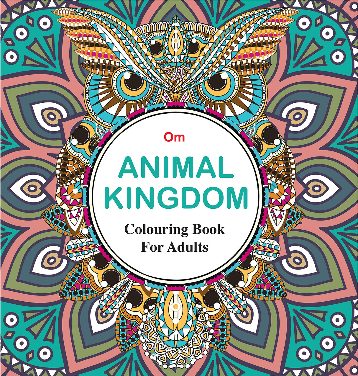 Mandala Colouring Book for Adults- Animal Kingdom - Retail Maharaj