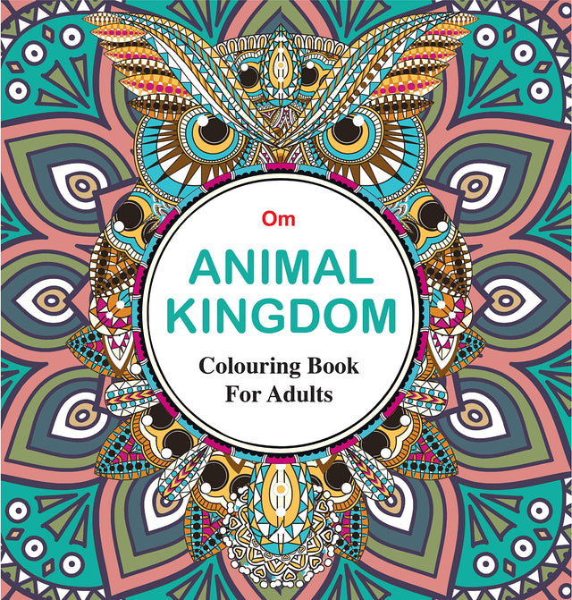 Mandala Colouring Book for Adults- Animal Kingdom - Retail Maharaj
